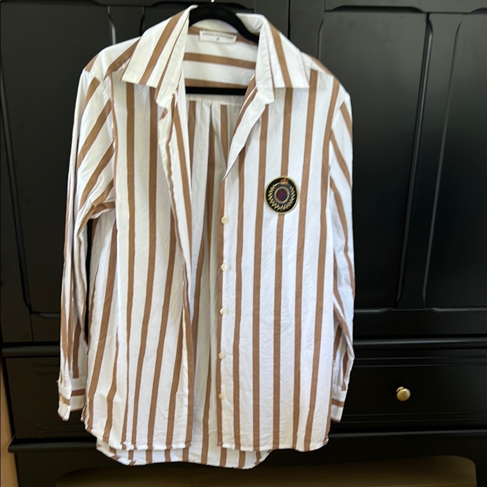 Morgan Stewart Sport Button Down Shirt